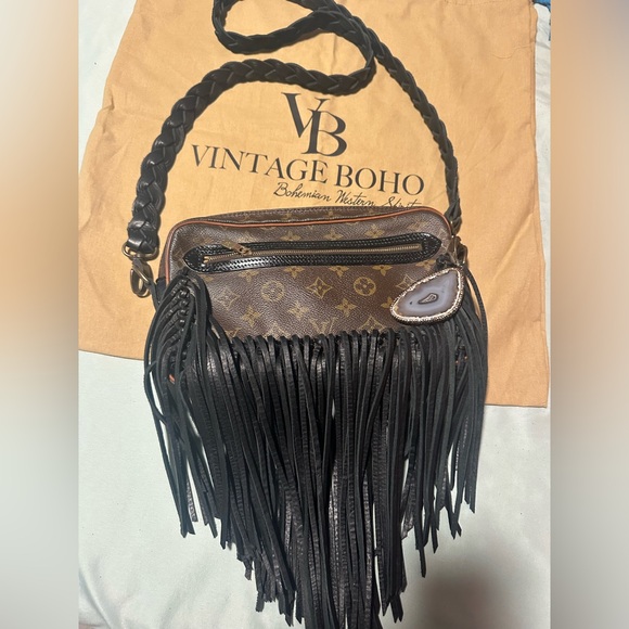 Vintage Boho Louis Vuitton Crossbody Bag - Picture 1 of 7
